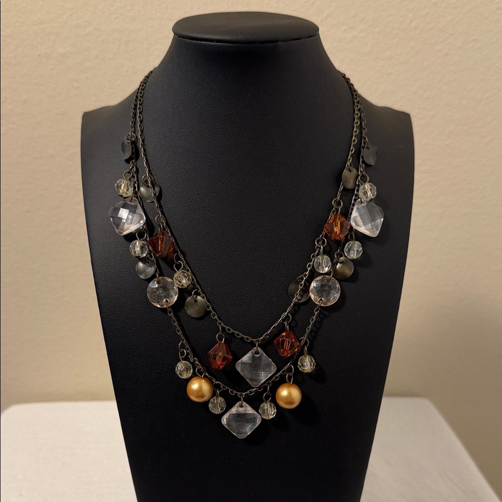 Premier Design Multi-Color Layered Necklace